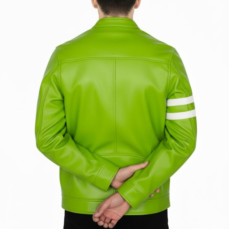Ben 10 Alien Force Jacket, Ben Tennyson Leather Cosplay Jacket, Ryan Kelley Costume - 90sleather