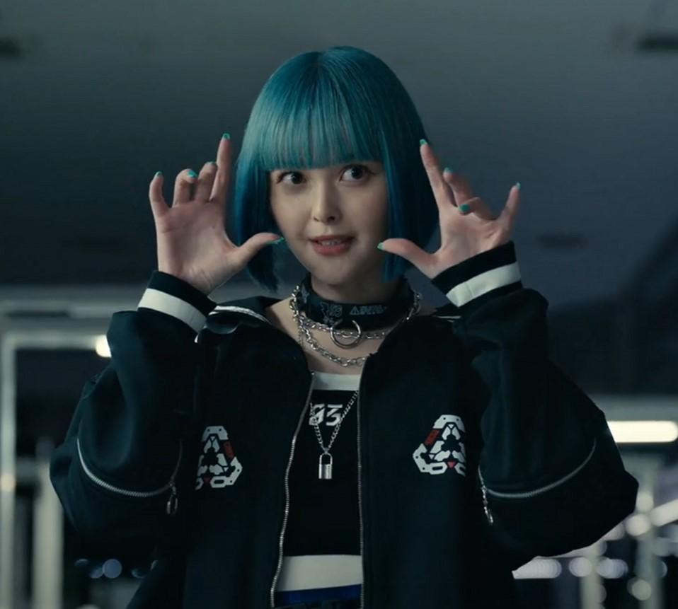 Inspired By Rei Morikage Alice In Borderland Jacket, Tina Tamashiro Cosplay Bomber Hooded Jacket, Futuristic Unisex Jacket - 90sleather