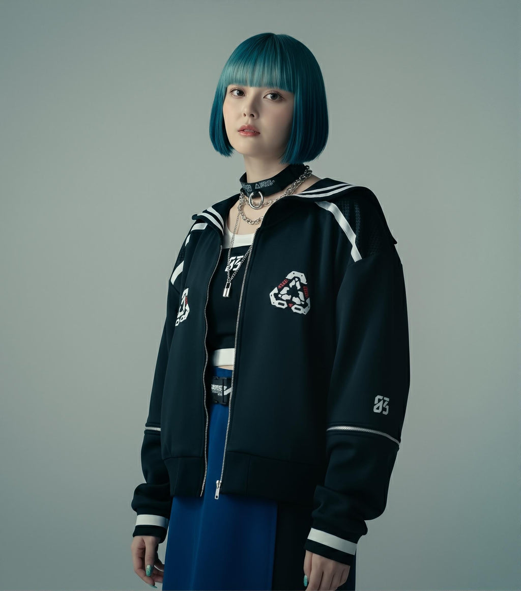 Inspired By Rei Morikage Alice In Borderland Jacket, Tina Tamashiro Cosplay Bomber Hooded Jacket, Futuristic Unisex Jacket - 90sleather