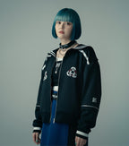 Inspired By Rei Morikage Alice In Borderland Jacket, Tina Tamashiro Cosplay Bomber Hooded Jacket, Futuristic Unisex Jacket - 90sleather