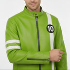Ben 10 Alien Force Jacket, Ben Tennyson Leather Cosplay Jacket, Ryan Kelley Costume - 90sleather