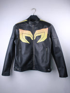 Dispatch Mecha Man Costume Inspired Jacket, Robert Robertson Cosplay Leather Jacket - 90sleather