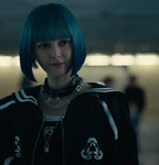 Inspired By Rei Morikage Alice In Borderland Jacket, Tina Tamashiro Cosplay Bomber Hooded Jacket, Futuristic Unisex Jacket - 90sleather