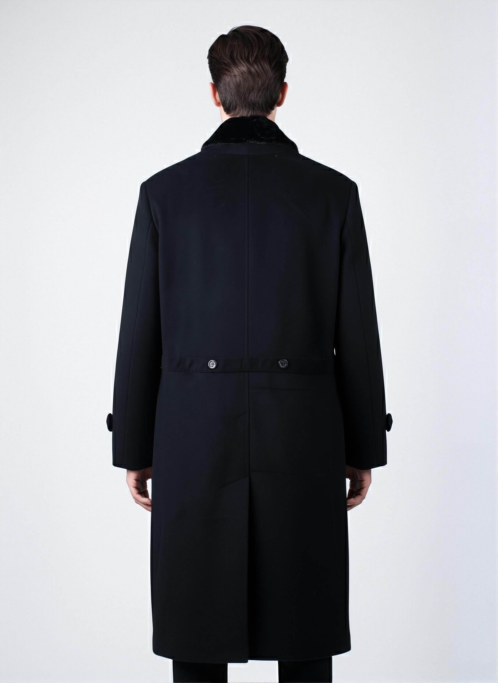 Inspired By Arthur House of Guiness Cosplay Coat, Anthony Boyle Black Wool Over Coat - 90sleather
