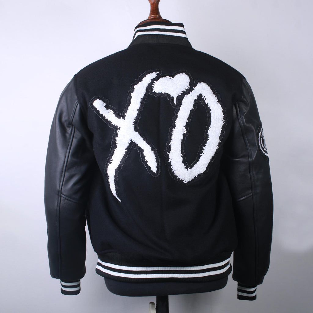 Inspired By Weeknd XO Jacket, Singer Varsity Cosplay Jacket, Unisex Letterman Jacket - 90sleather