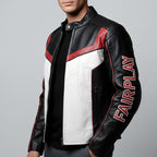 Mr Terrific Superman Cosplay Jacket, Michael Holt Fair Play Costume, Superhero Leather Jacket - 90sleather