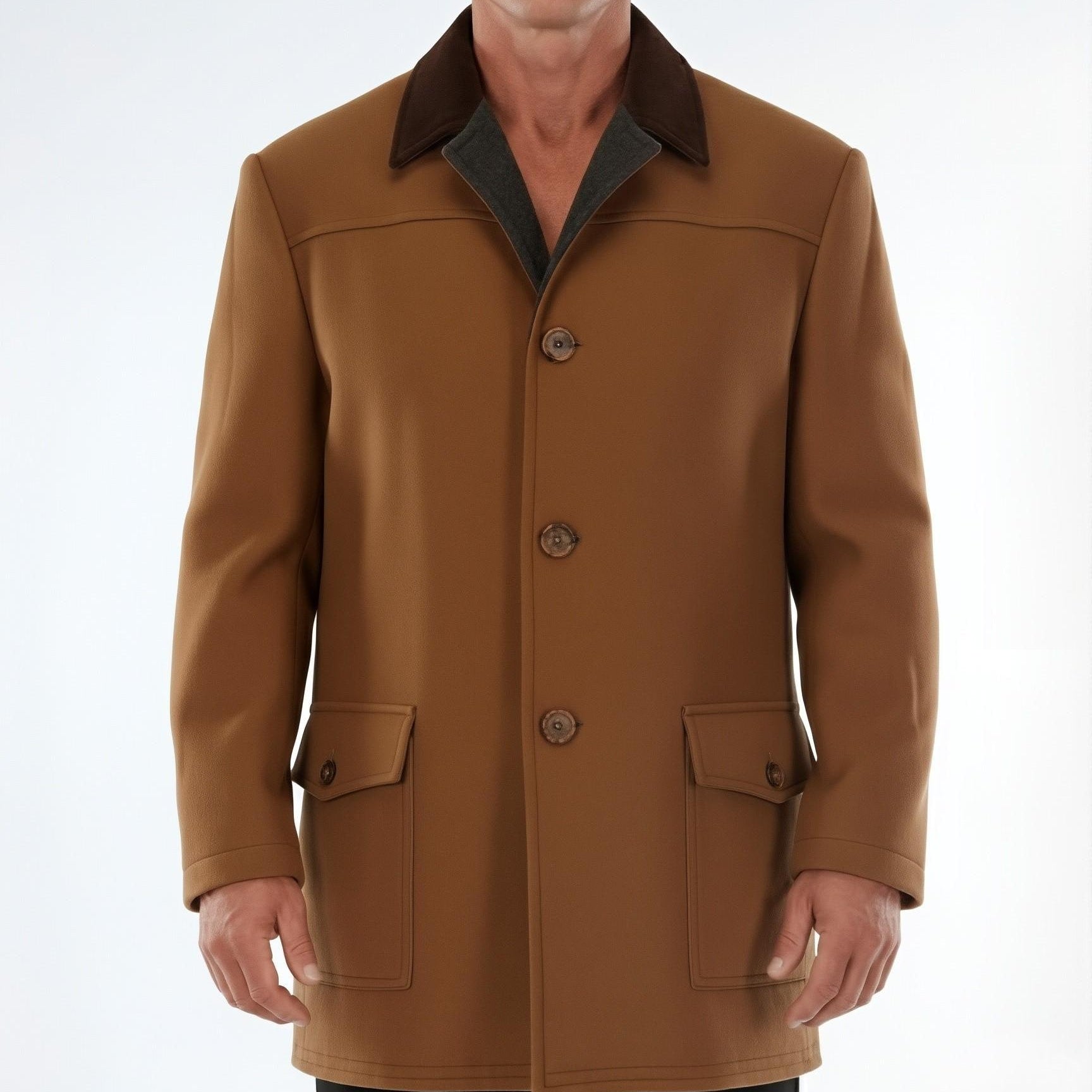 Howard Langston Jingle All The Way Coat, Arnold Schwarzenegger Cosplay Wool Long Coat, Christmas Costume - 90sleather