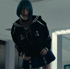 Inspired By Rei Morikage Alice In Borderland Jacket, Tina Tamashiro Cosplay Bomber Hooded Jacket, Futuristic Unisex Jacket - 90sleather