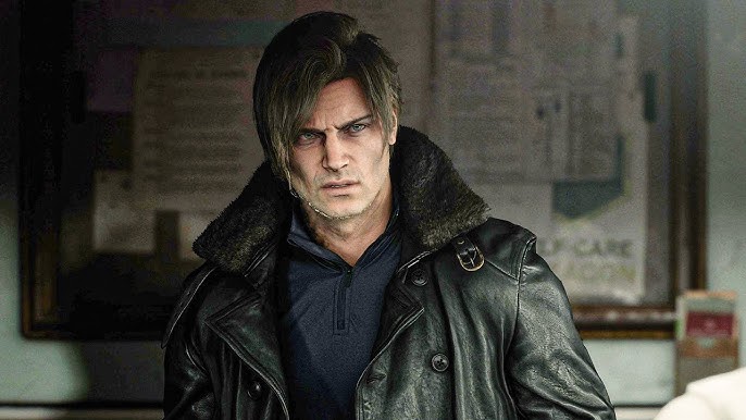Leon S. Kennedy RE9 Black Leather Jacket – Resident Evil Requiem Inspired Cosplay Costume - 90sleather
