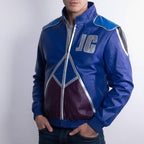 Inspired By Johnny Cage Cosplay Jacket, Mortal Kombat 2 Costume, JC Leather Jacket - 90sleather