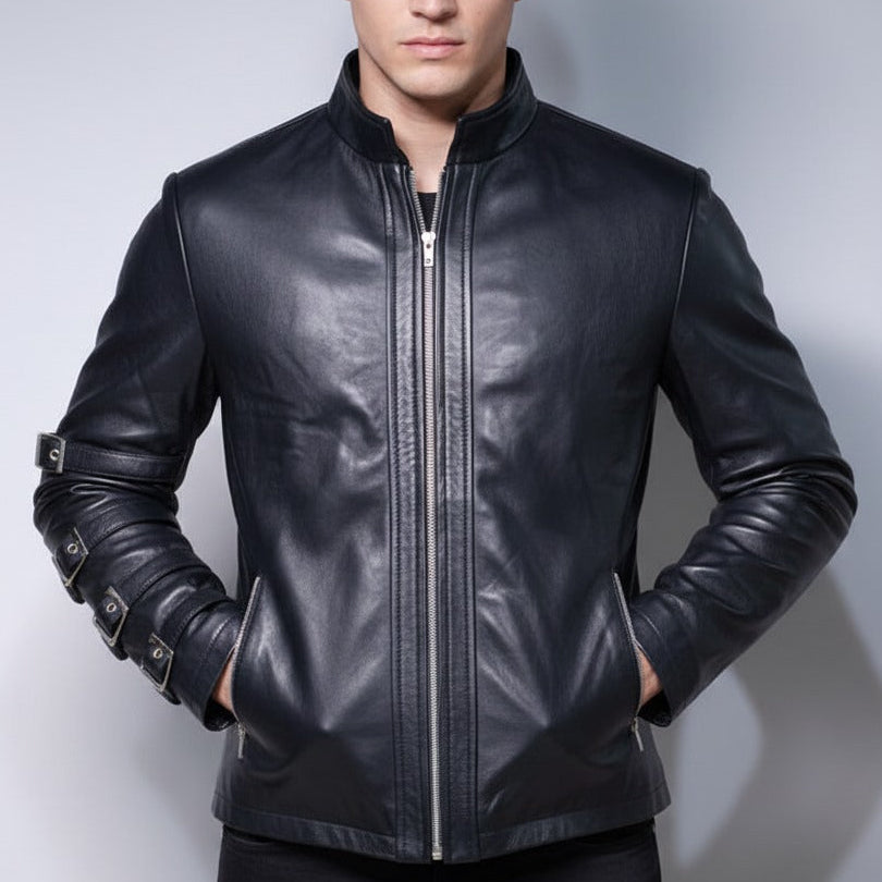 Inspired By K Dash KOF 99 Jacket, King Of Fighters Cosplay Leather Jacket - 90sleather