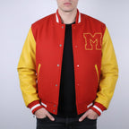 Michel Jackson Kids Adult Unisex Cosplay Jacket - MJ Varsity Bomber Jacket - Letterman Thriller Jacket - 90sleather