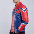 Inspired By Spider man Avengers Infinity War Leather Jacket, Tom Holland Peter Cosplay Costume - 90sleather
