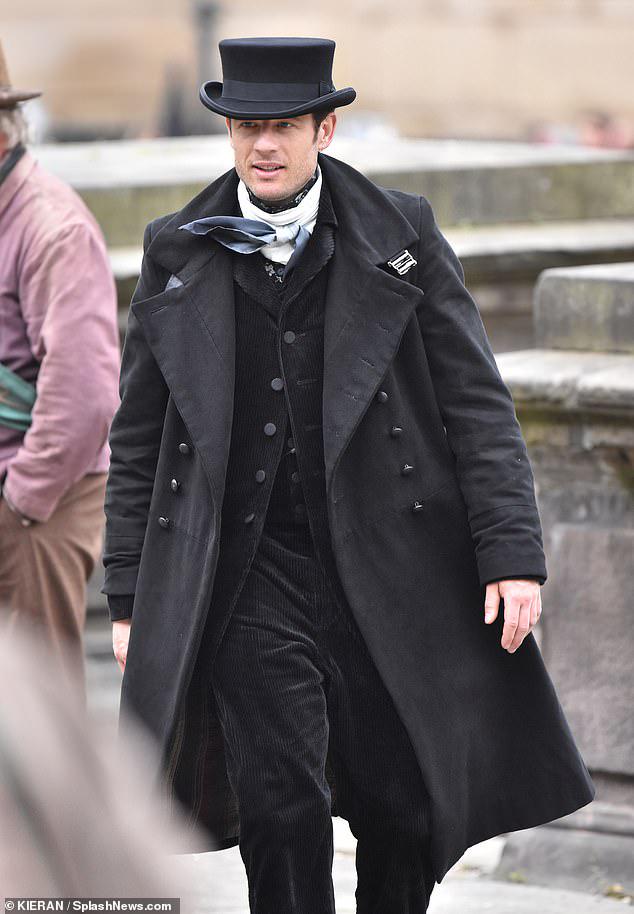 Sean Rafferty House of Guiness coat |  James Norton Victorian Overcoat | Black Long Wool Coat - 90sleather