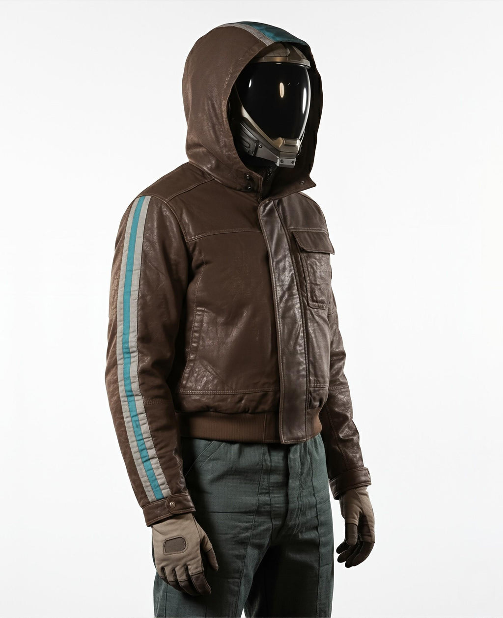 Arc Raiders Bog Walker Inspired Jacket, Gaming Cosplay Leather Jacket, Arc Raider Game Cosplay Costume - 90sleather